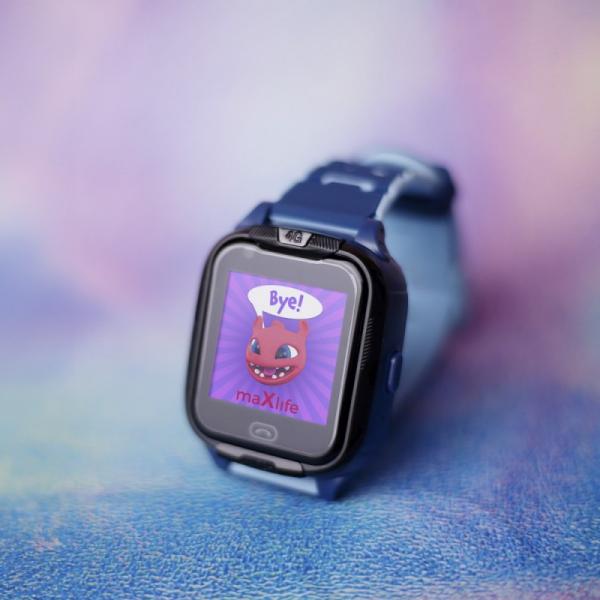 Смарт Часовник Maxlife smartwatch 4G MXKW-350 GPS WiFi/ Син /