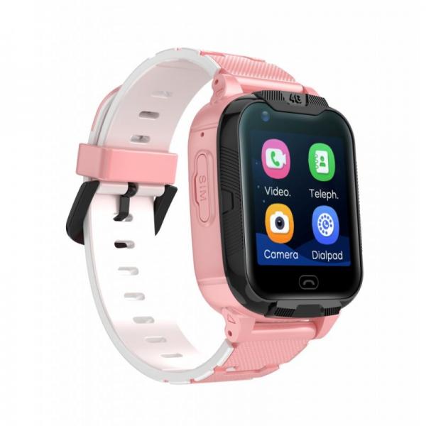 Смарт Часовник Maxlife smartwatch 4G MXKW-350 GPS WiFi/ Розов /